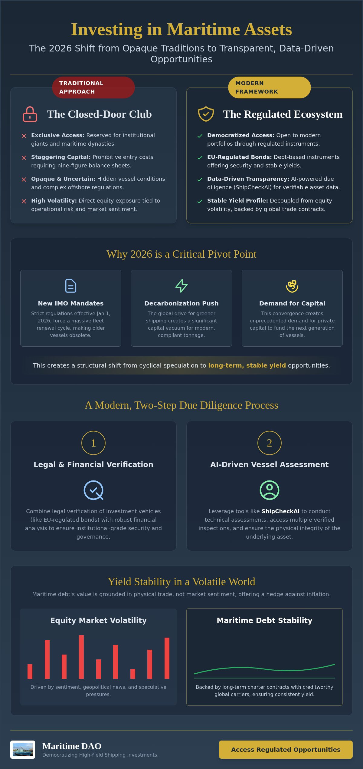 How to Invest in Maritime Assets: The 2026 Investor Guide to Regulated Shipping Finance