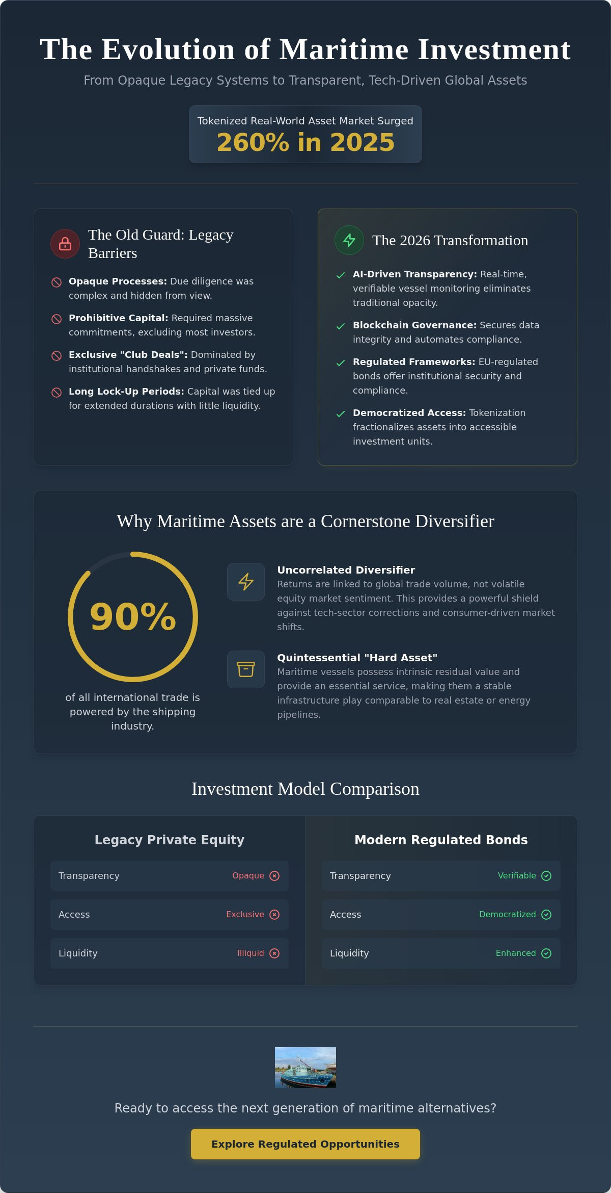 The Rise of Maritime Alternative Investments: A 2026 Strategic Trend Analysis