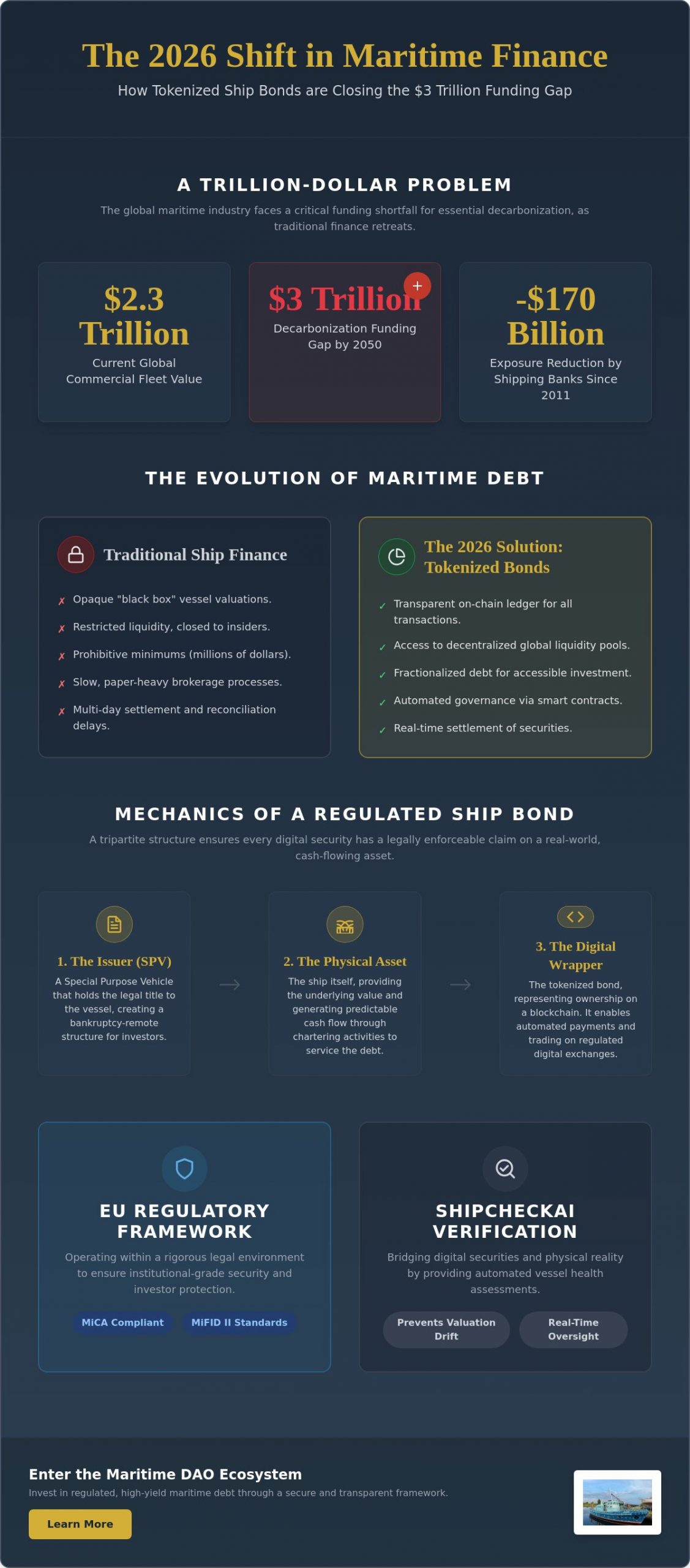 Tokenized Ship Bonds: The 2026 Evolution of Regulated Maritime Debt