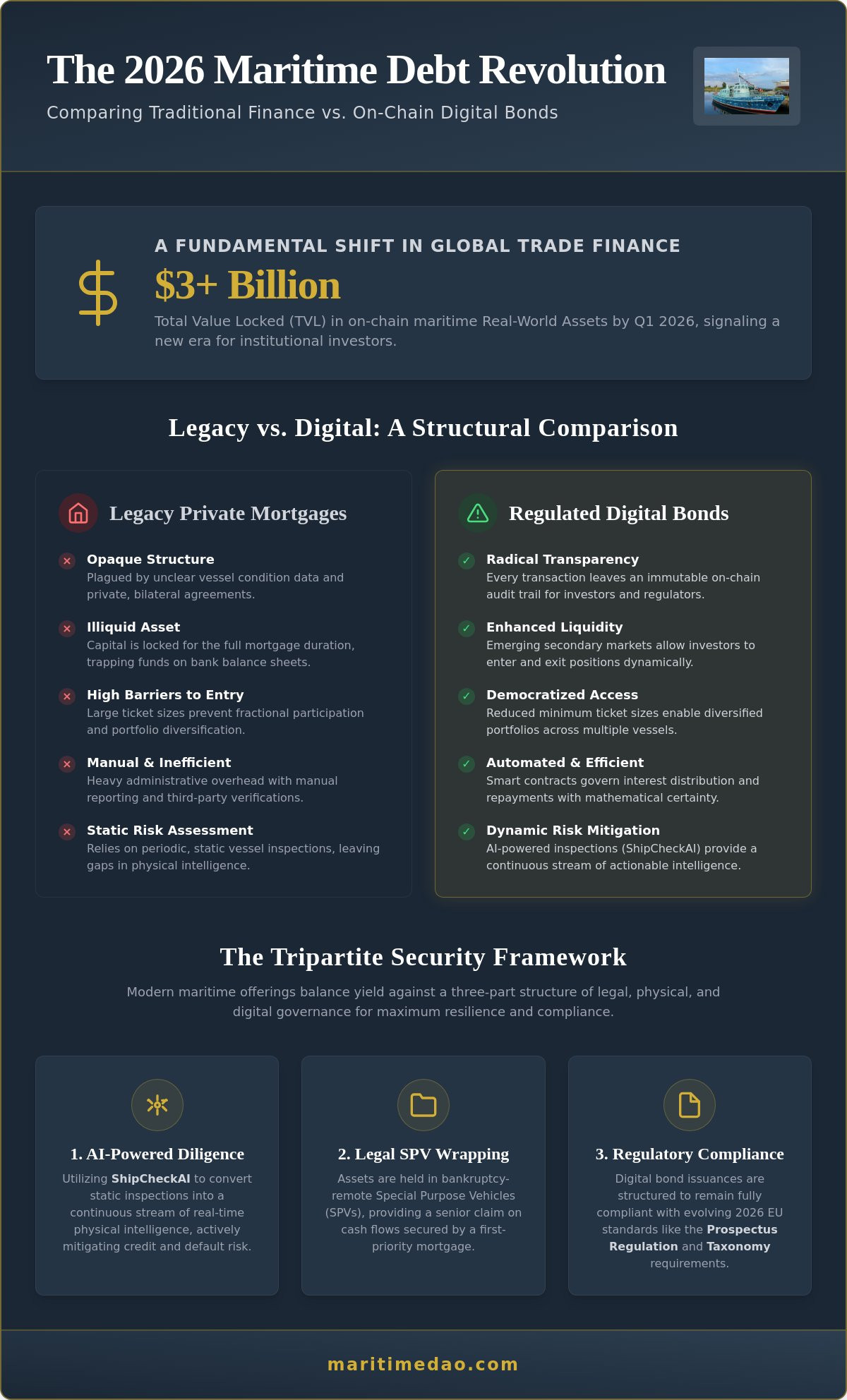 The 2026 Guide to Comparing Maritime Debt Instruments: Tokenization vs. Traditional Finance