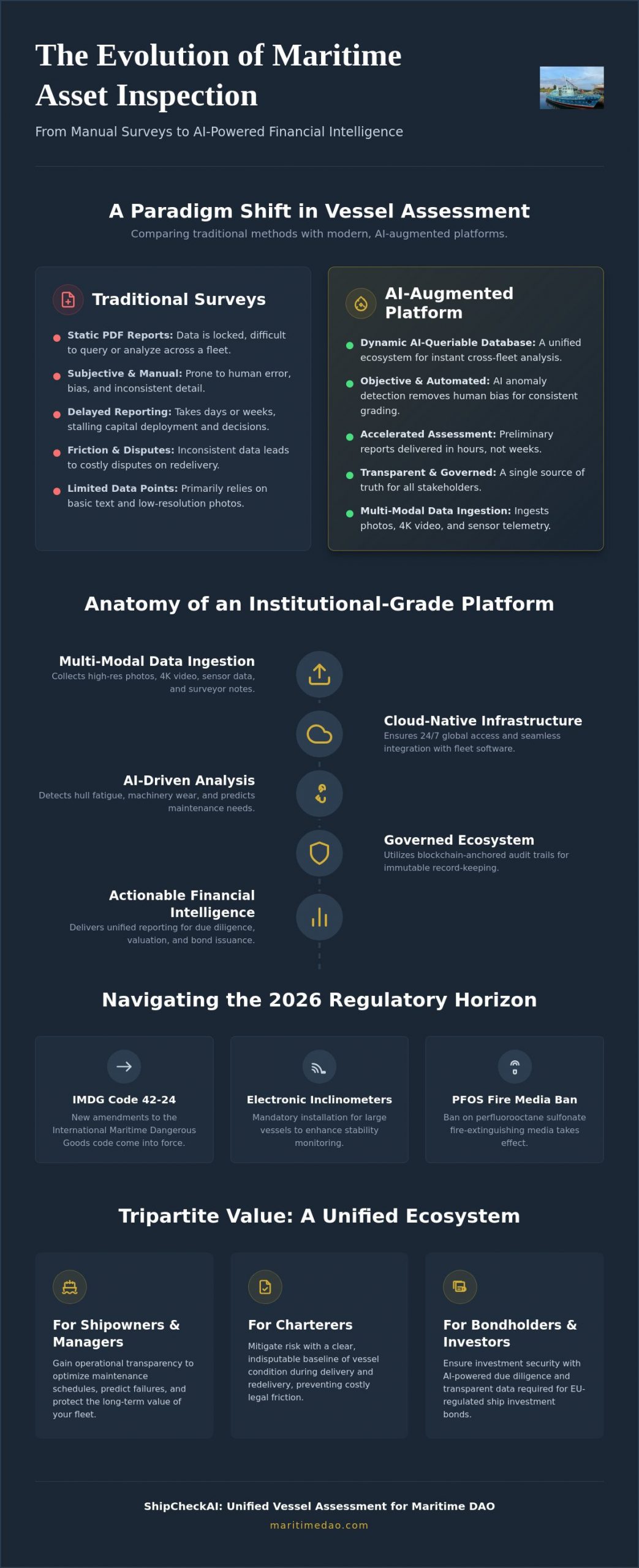 Vessel Condition Report Platform: The 2026 Institutional Guide