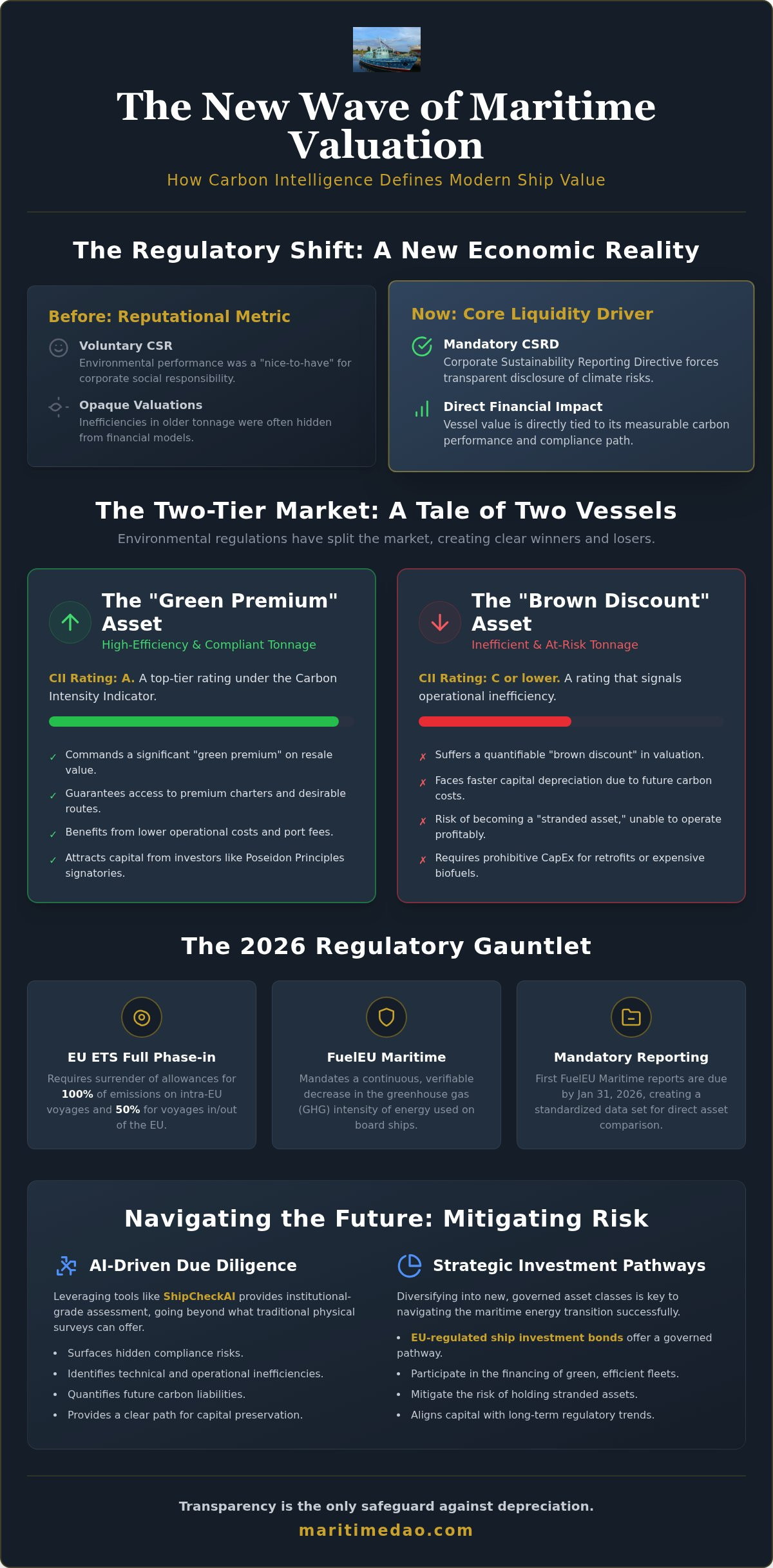 Environmental Regulations Affecting Ship Value: The 2026 Investor’s Guide to Asset Liquidity