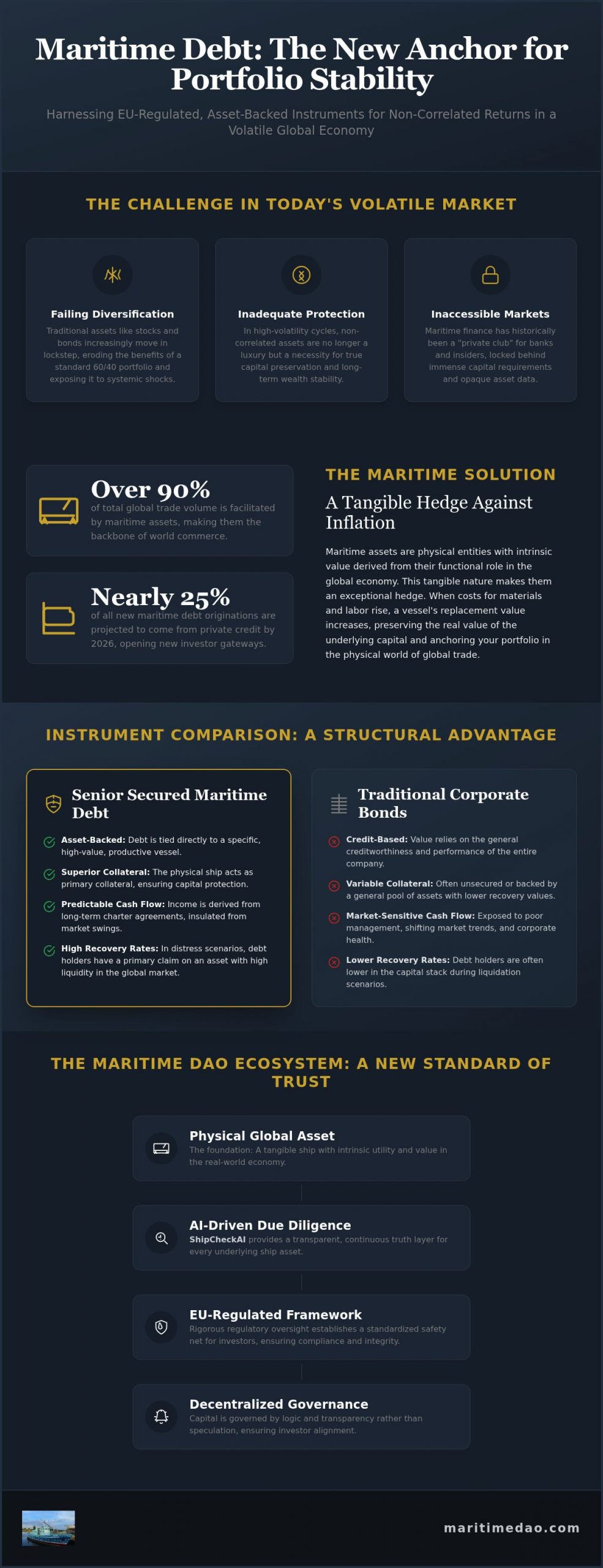 Maritime Debt for Portfolio Stability: 2026 Guide