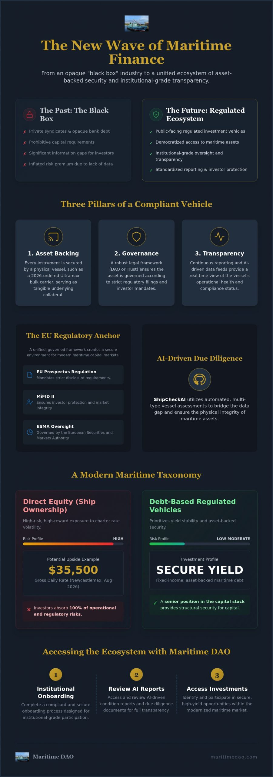 Regulated Shipping Investment Vehicles: A Guide to Maritime Capital Markets in 2026
