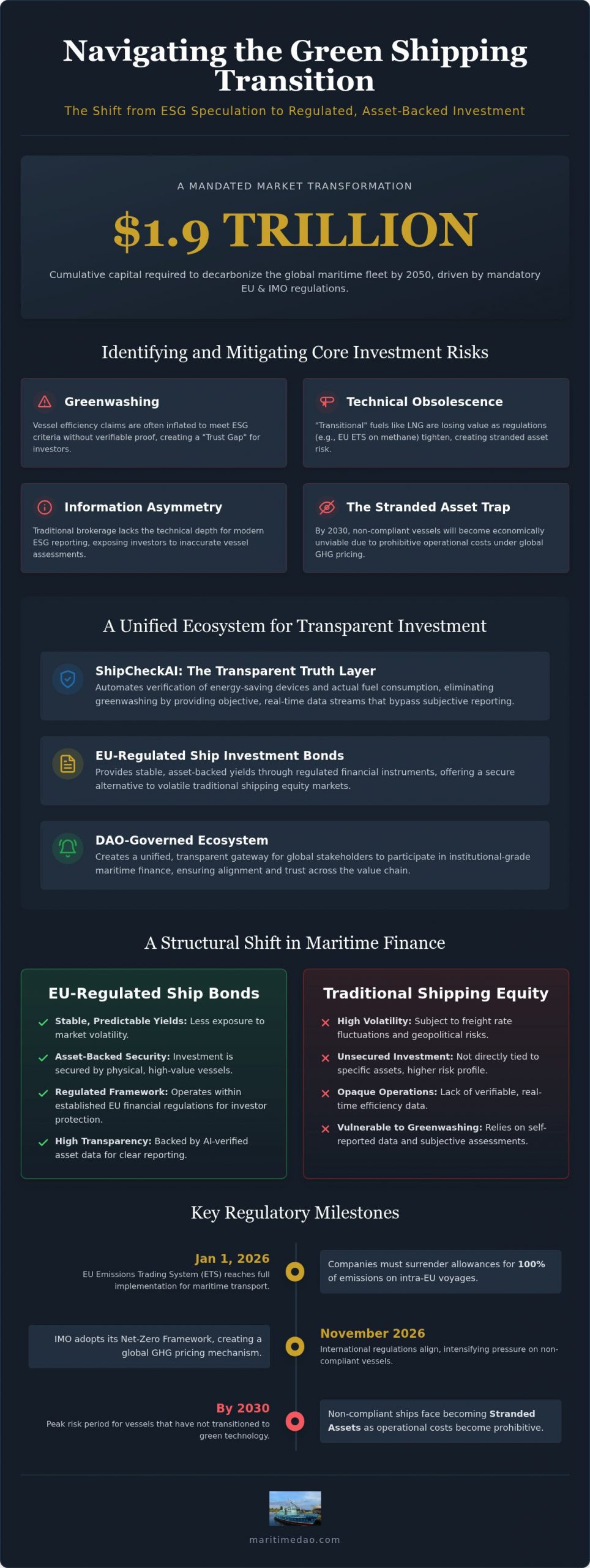 Green Shipping Investment Opportunities: The 2026 Guide to Sustainable Maritime Finance