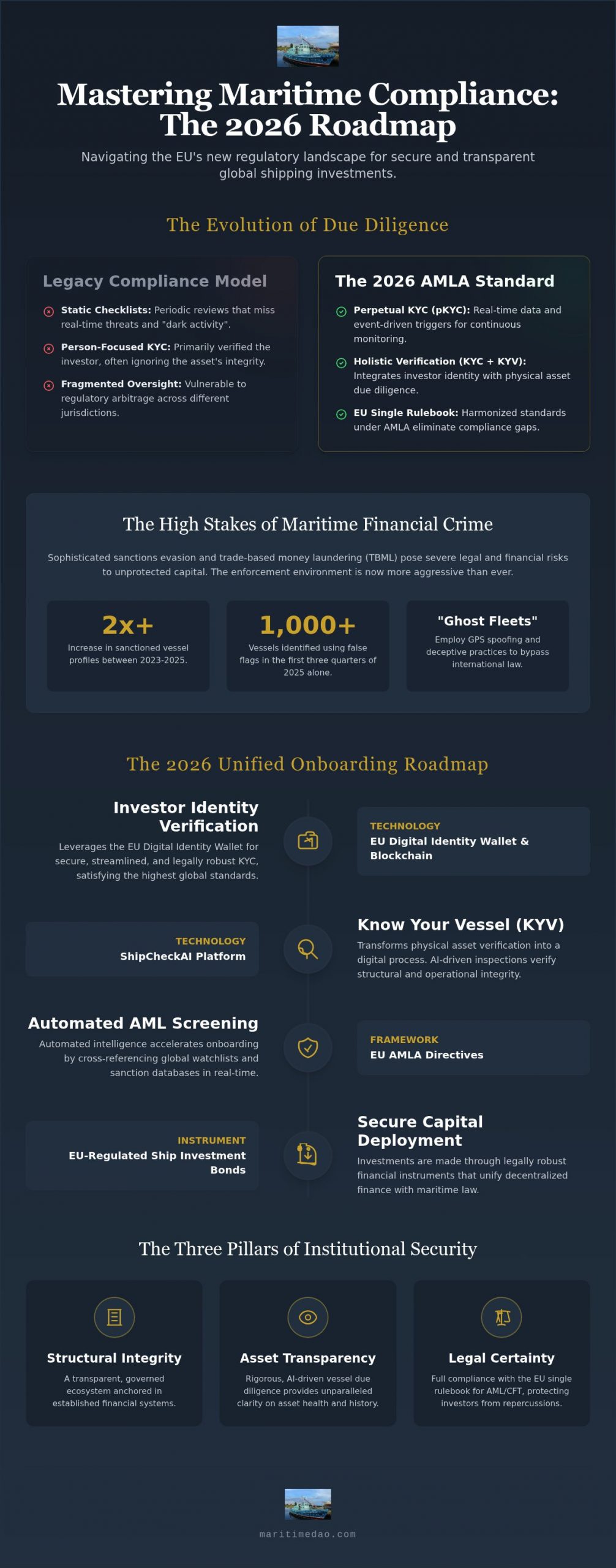 KYC/AML for Maritime Asset Investors: The 2026 Compliance Standard