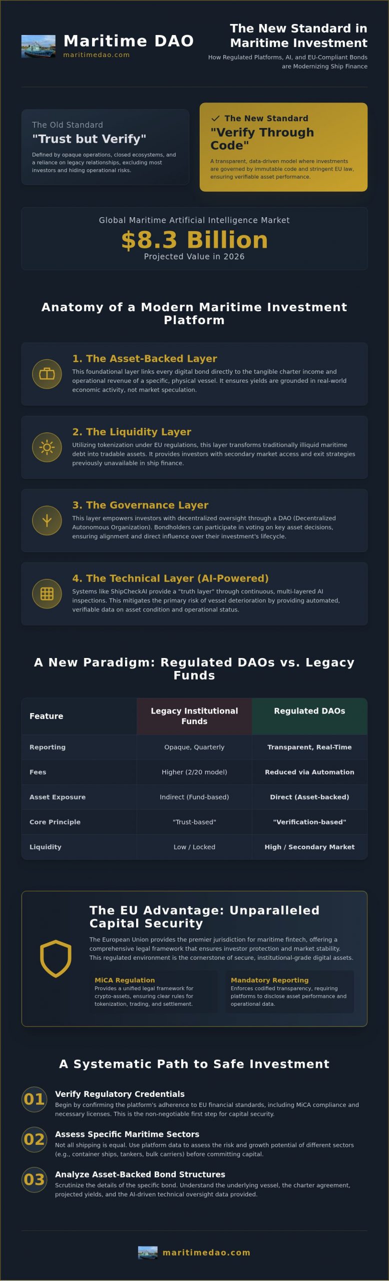 The Investor Guide to Regulated Maritime Investment Platforms in 2026