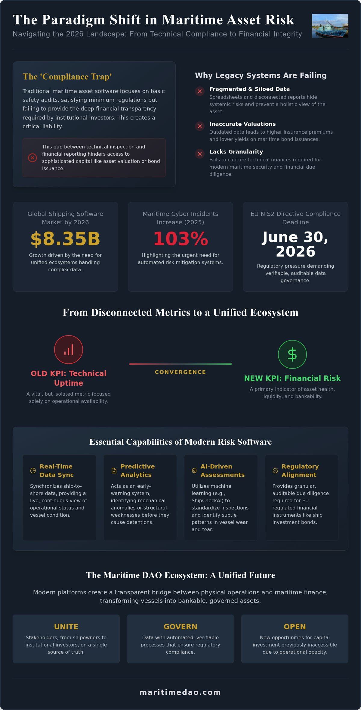Maritime Asset Risk Assessment Software: The 2026 Strategic Buyer's Guide