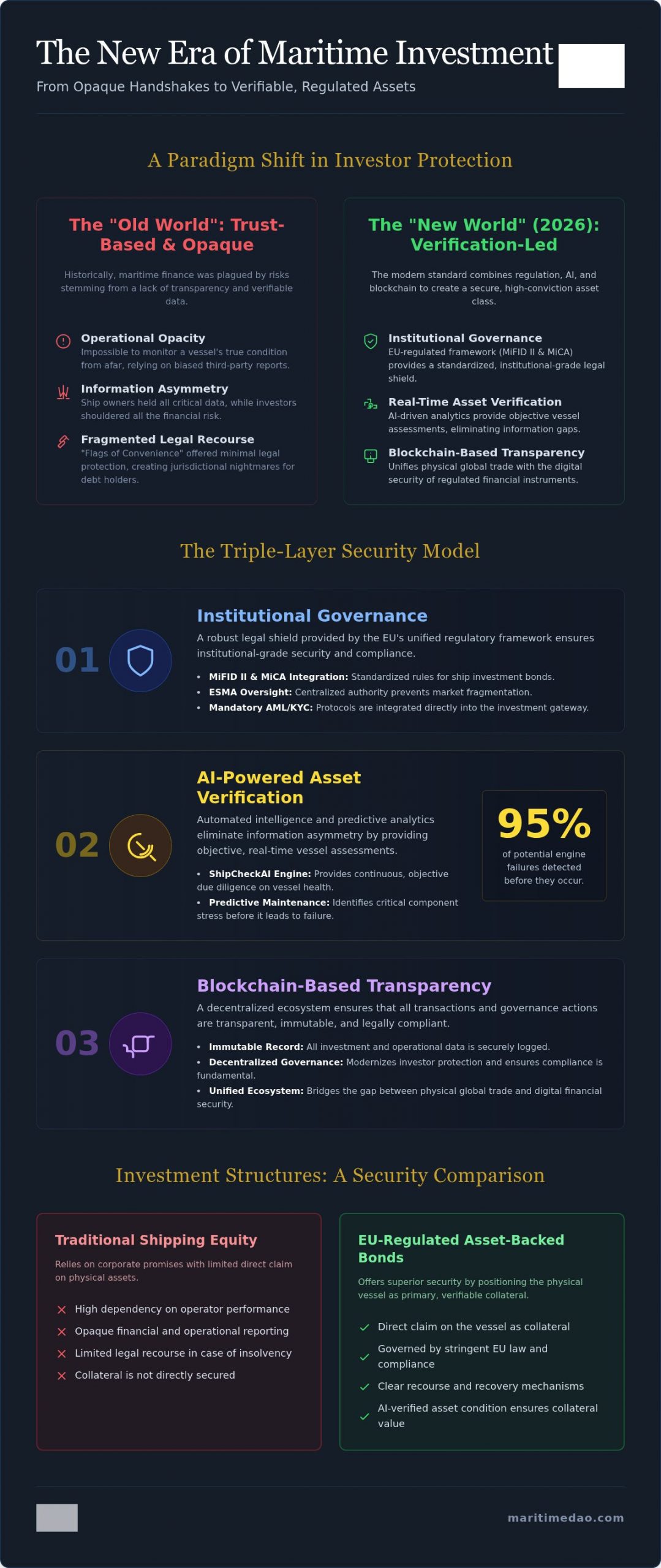 Investor Protection in Maritime Finance: The 2026 Regulatory & Tech Framework